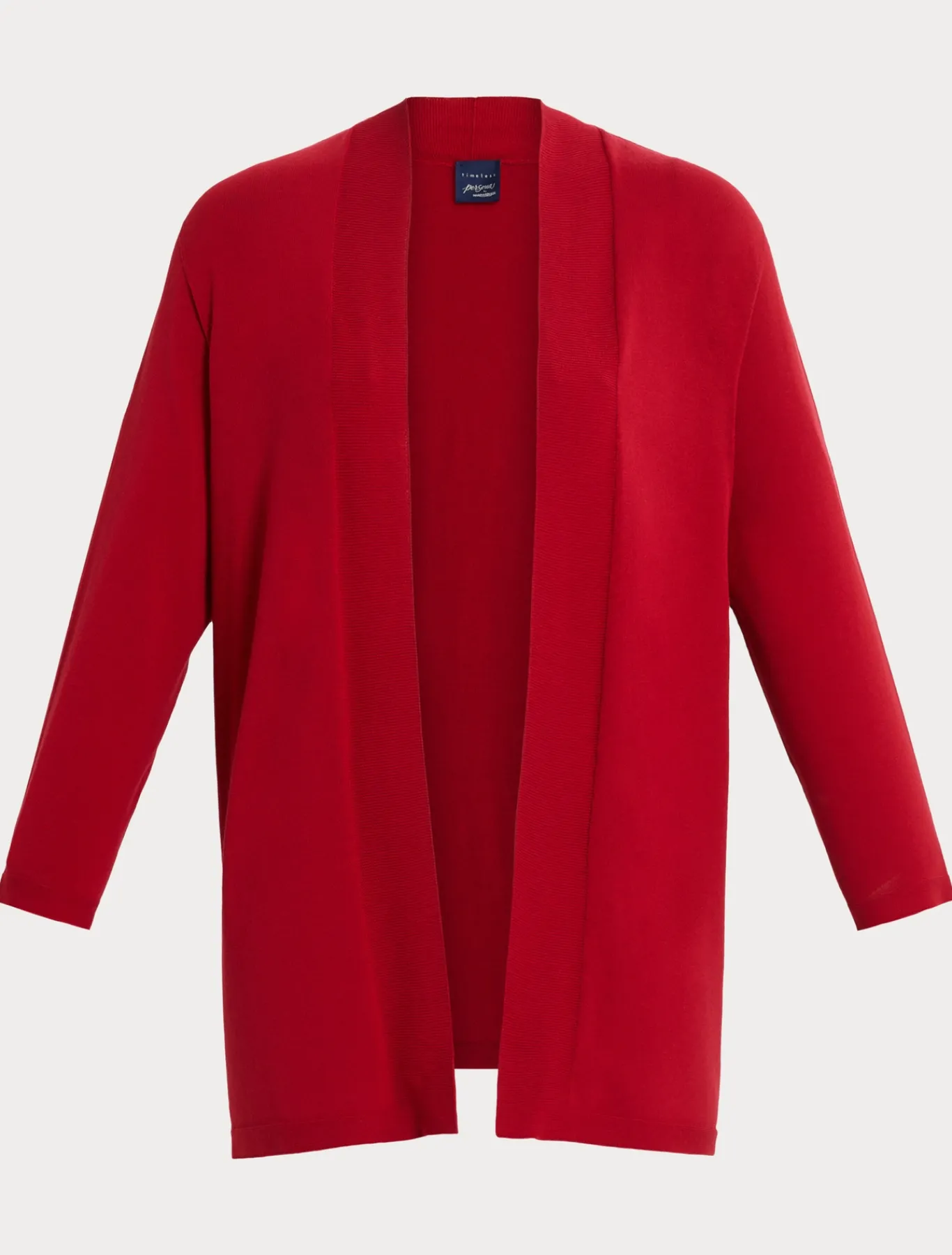 Marina Rinaldi Cardigan en viscose stretch crêpe ROUGE New