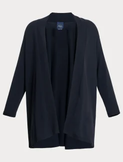 Marina Rinaldi Cardigan en viscose stretch crêpe BLEUMARINE Clearance
