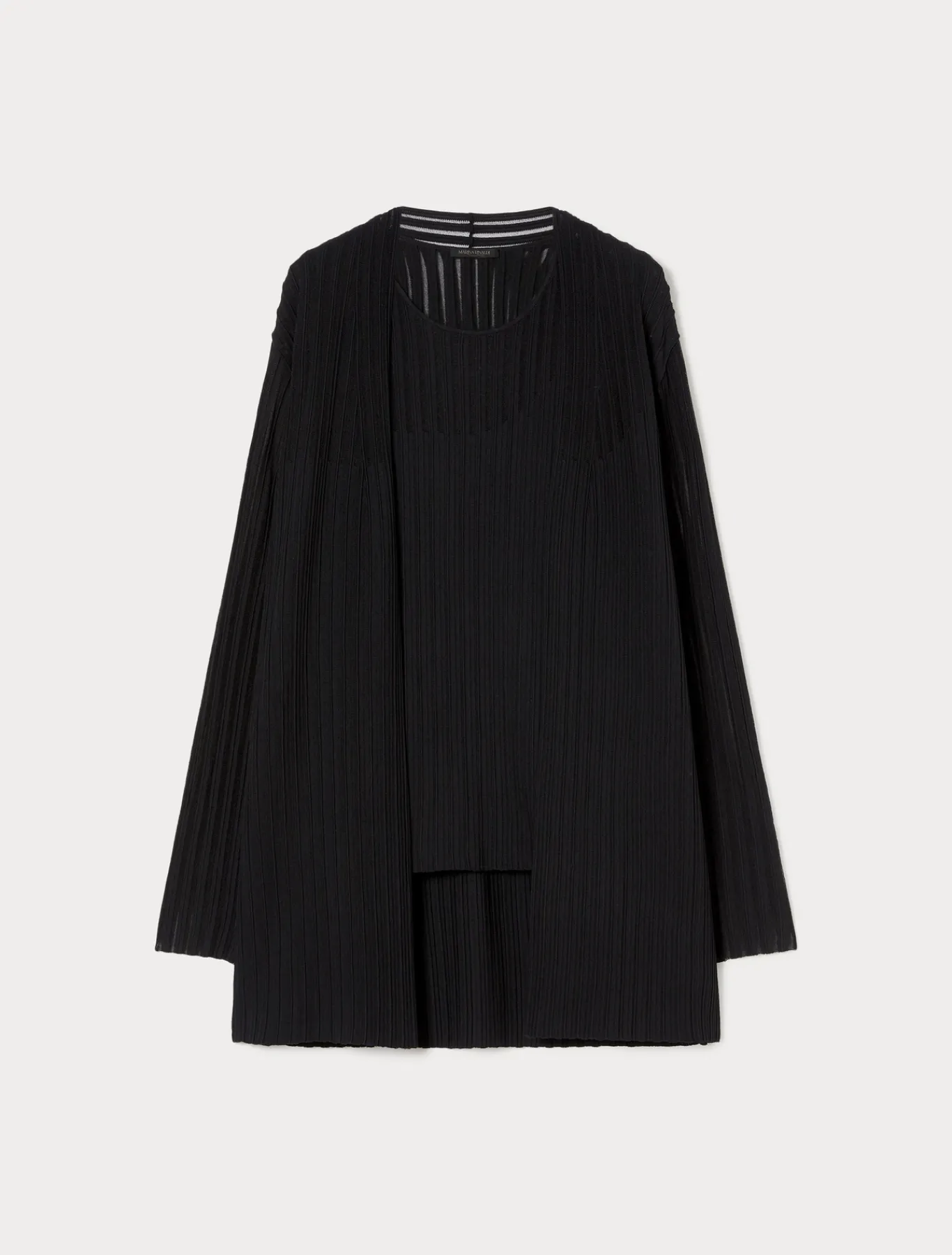 Marina Rinaldi Cardigan et haut en viscose NOIR Hot