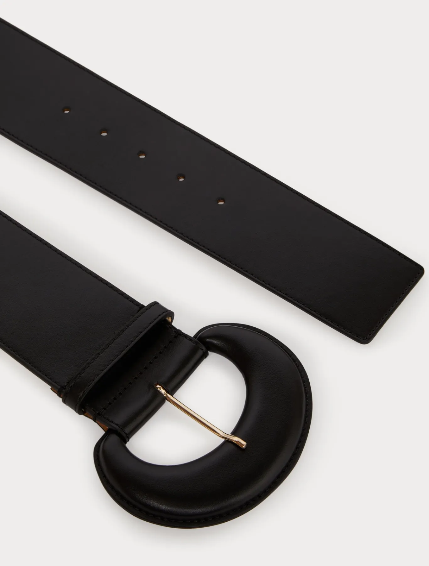 Marina Rinaldi Ceinture en cuir NOIR Hot