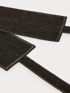 Marina Rinaldi Ceinture en denim NOIR Discount