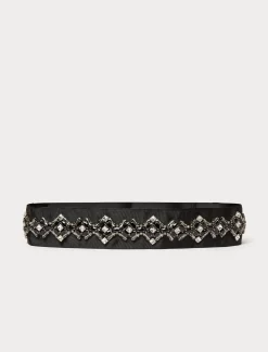Marina Rinaldi Ceinture en gros-grain NOIR Hot