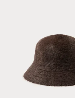 Marina Rinaldi Chapeau à la texture douce CHOCOLAT Fashion