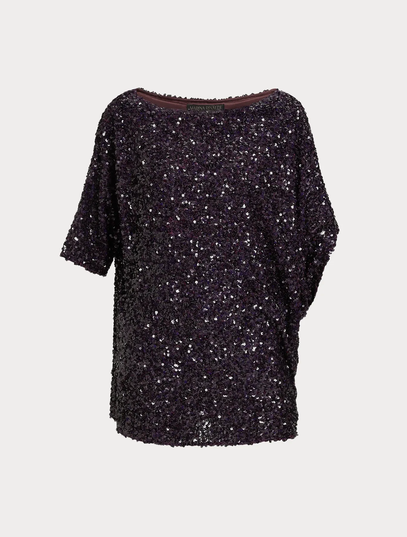 Marina Rinaldi Chemise à paillettes BORDEAUX Fashion