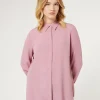 Marina Rinaldi Chemise en acétate et soie VIEUXROSE Outlet
