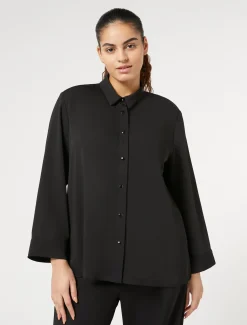 Marina Rinaldi Chemise en cady léger NOIR Best
