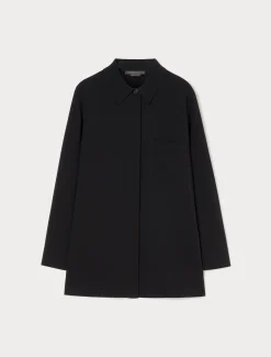 Marina Rinaldi Chemise en cady triacétate NOIR Outlet