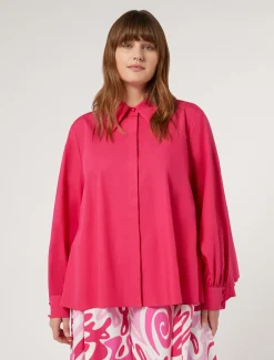 Marina Rinaldi Chemise en coton FUCHSIA Discount