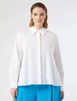 Marina Rinaldi Chemise en coton BLANCNEUTRE Hot