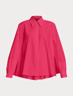 Marina Rinaldi Chemise en coton FUCHSIA Discount