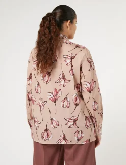 Marina Rinaldi Chemise en coton imprimé ROSE Clearance