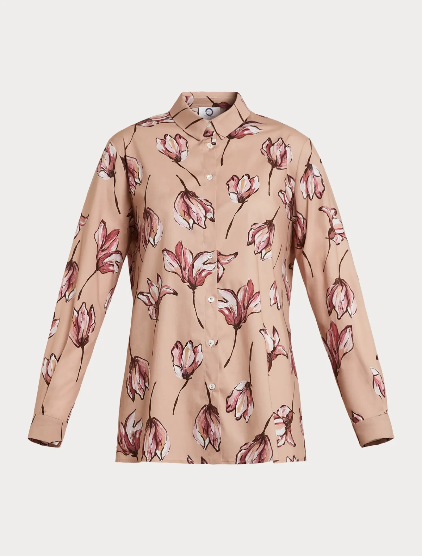 Marina Rinaldi Chemise en coton imprimé ROSE Clearance