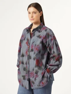 Marina Rinaldi Chemise en denim chambray BLEU Hot