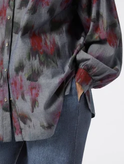 Marina Rinaldi Chemise en denim chambray BLEU Hot