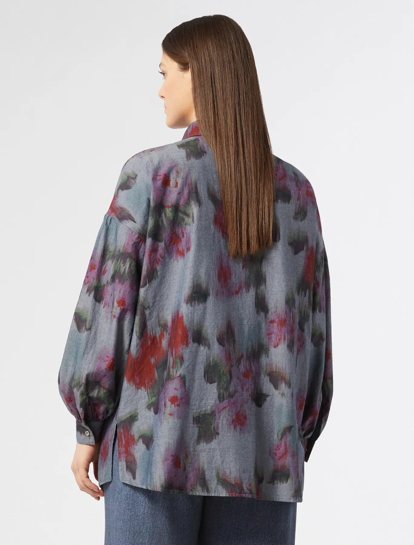 Marina Rinaldi Chemise en denim chambray BLEU Hot