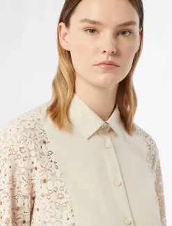 Marina Rinaldi Chemise en dentelle de chenille NATUREL Online