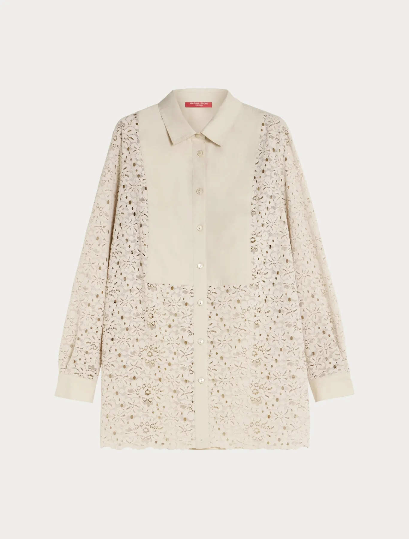 Marina Rinaldi Chemise en dentelle de chenille NATUREL Online
