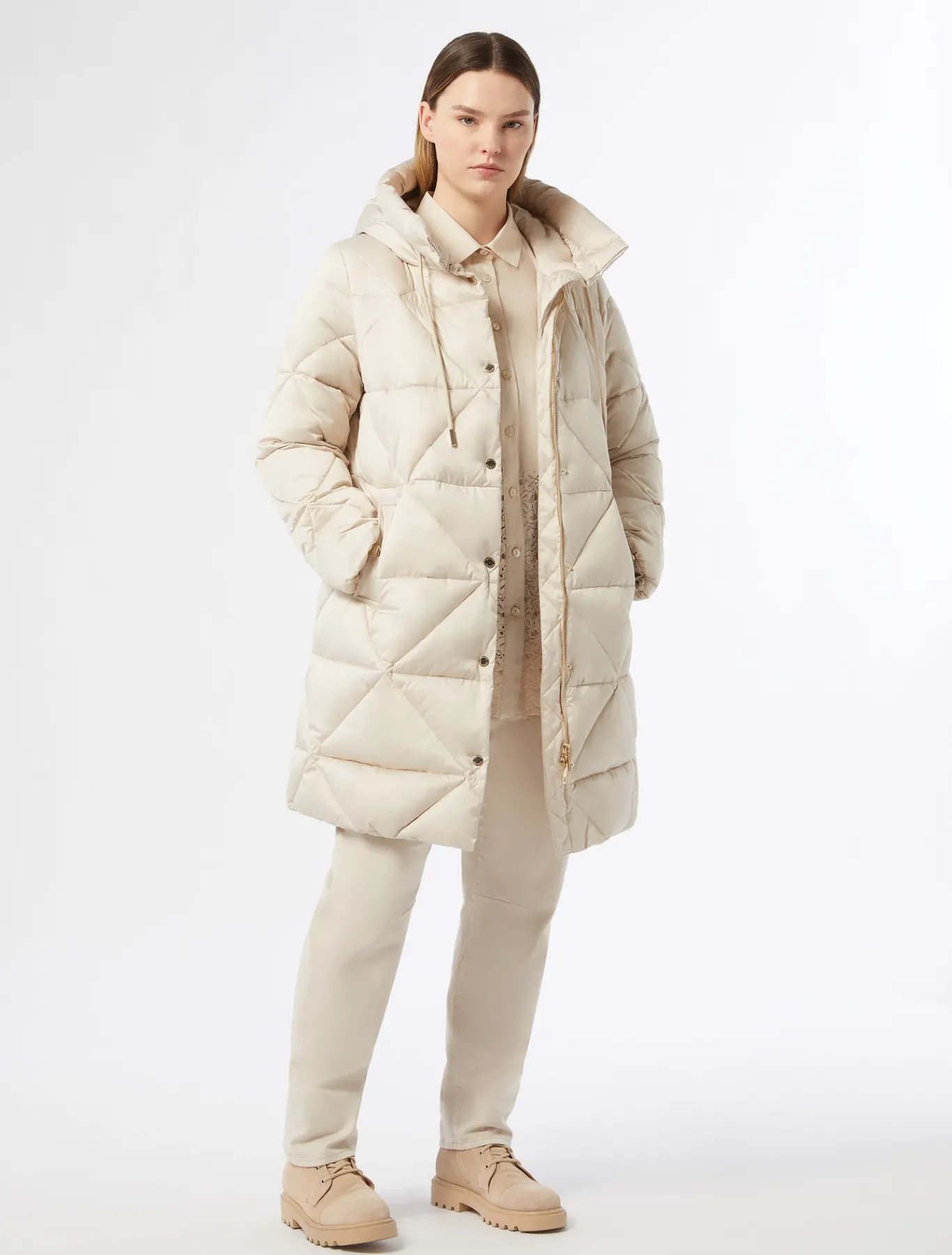 Marina Rinaldi Chemise en dentelle de chenille NATUREL Online