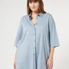Marina Rinaldi Chemise en popeline GRISBLEU Online
