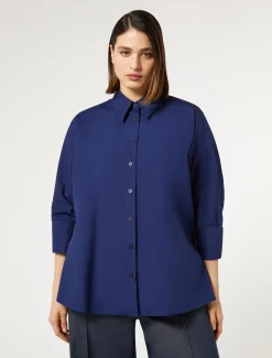 Marina Rinaldi Chemise en popeline BLEUVIOLET Discount