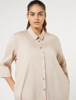 Marina Rinaldi Chemise en popeline IVOIRE Best