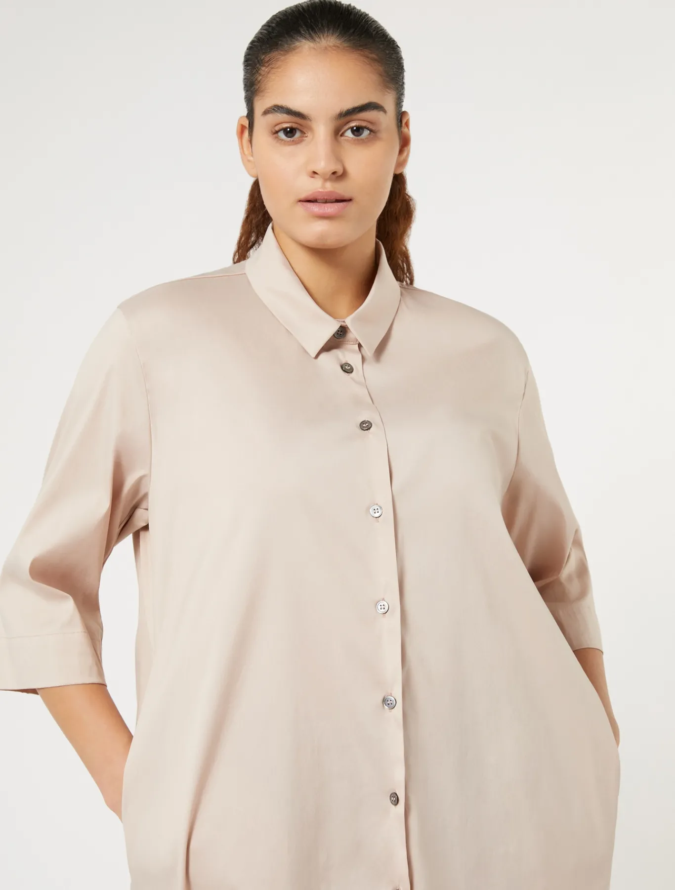 Marina Rinaldi Chemise en popeline IVOIRE Best