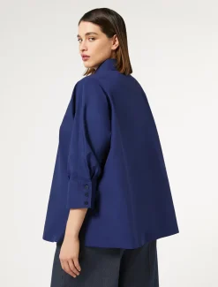 Marina Rinaldi Chemise en popeline BLEUVIOLET Discount