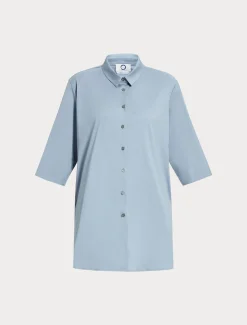 Marina Rinaldi Chemise en popeline GRISBLEU Online