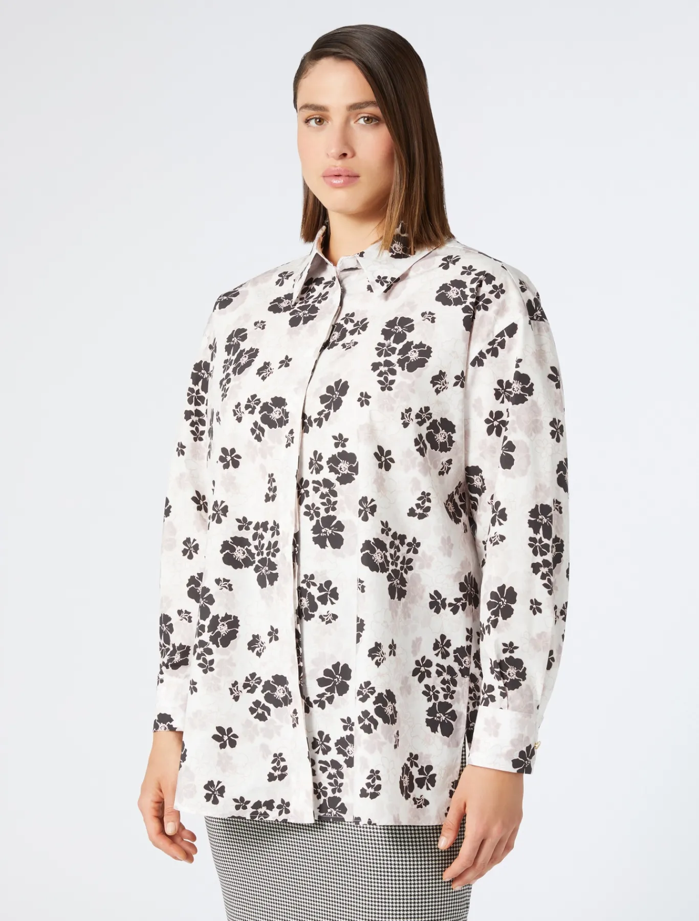 Marina Rinaldi Chemise en popeline de coton BLANCNEUTRE Best