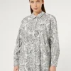 Marina Rinaldi Chemise en popeline de coton BLANCNEUTRE Sale
