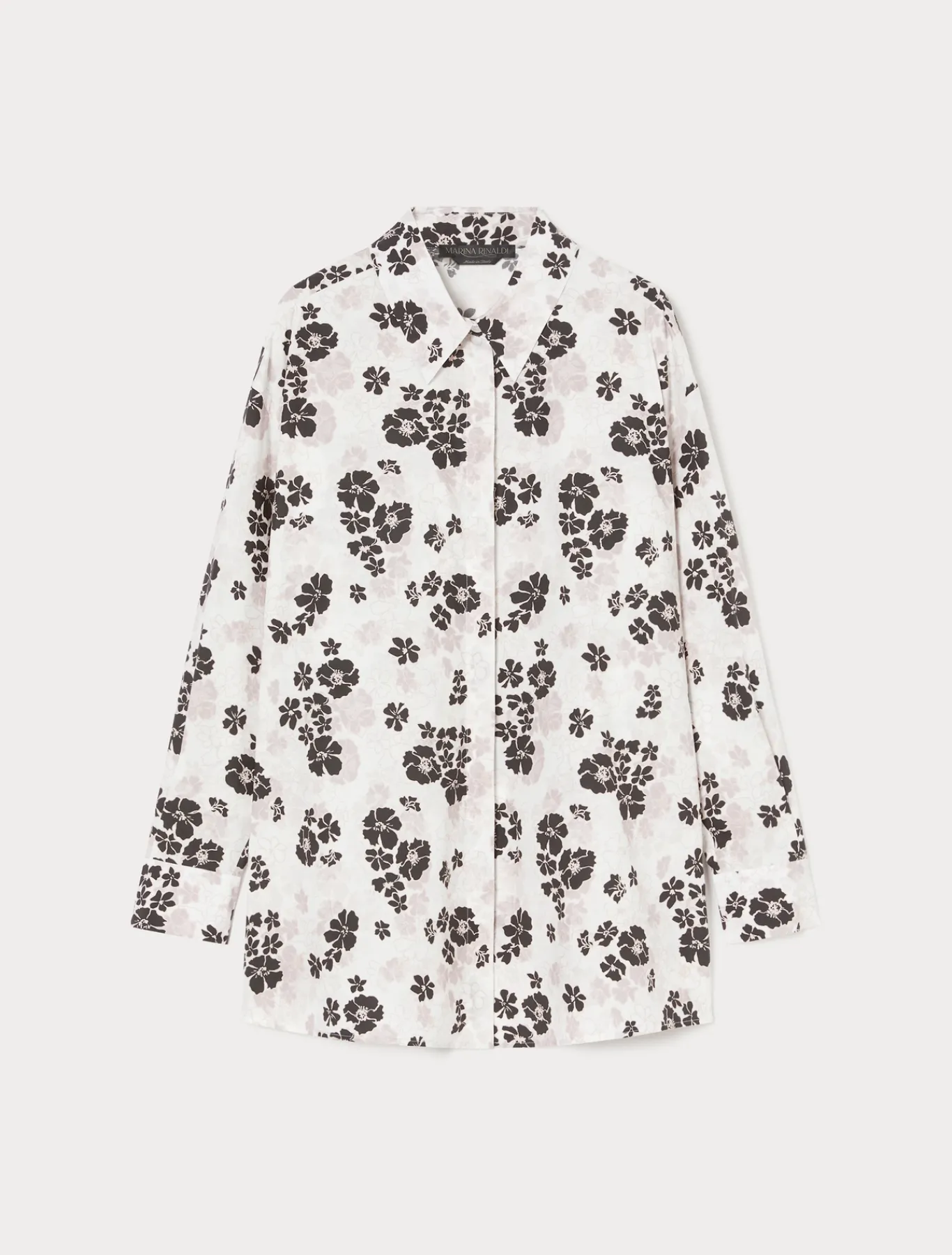 Marina Rinaldi Chemise en popeline de coton BLANCNEUTRE Best