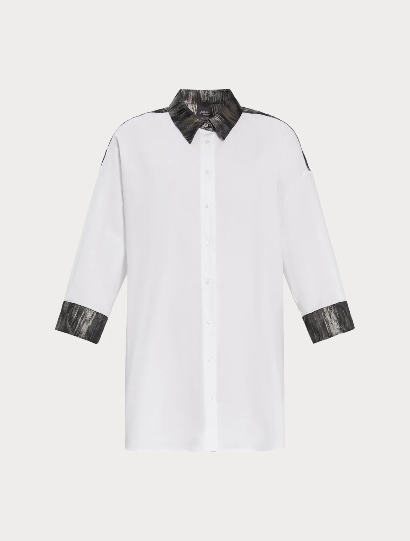 Marina Rinaldi Chemise en popeline de coton BLANCNEUTRE Outlet