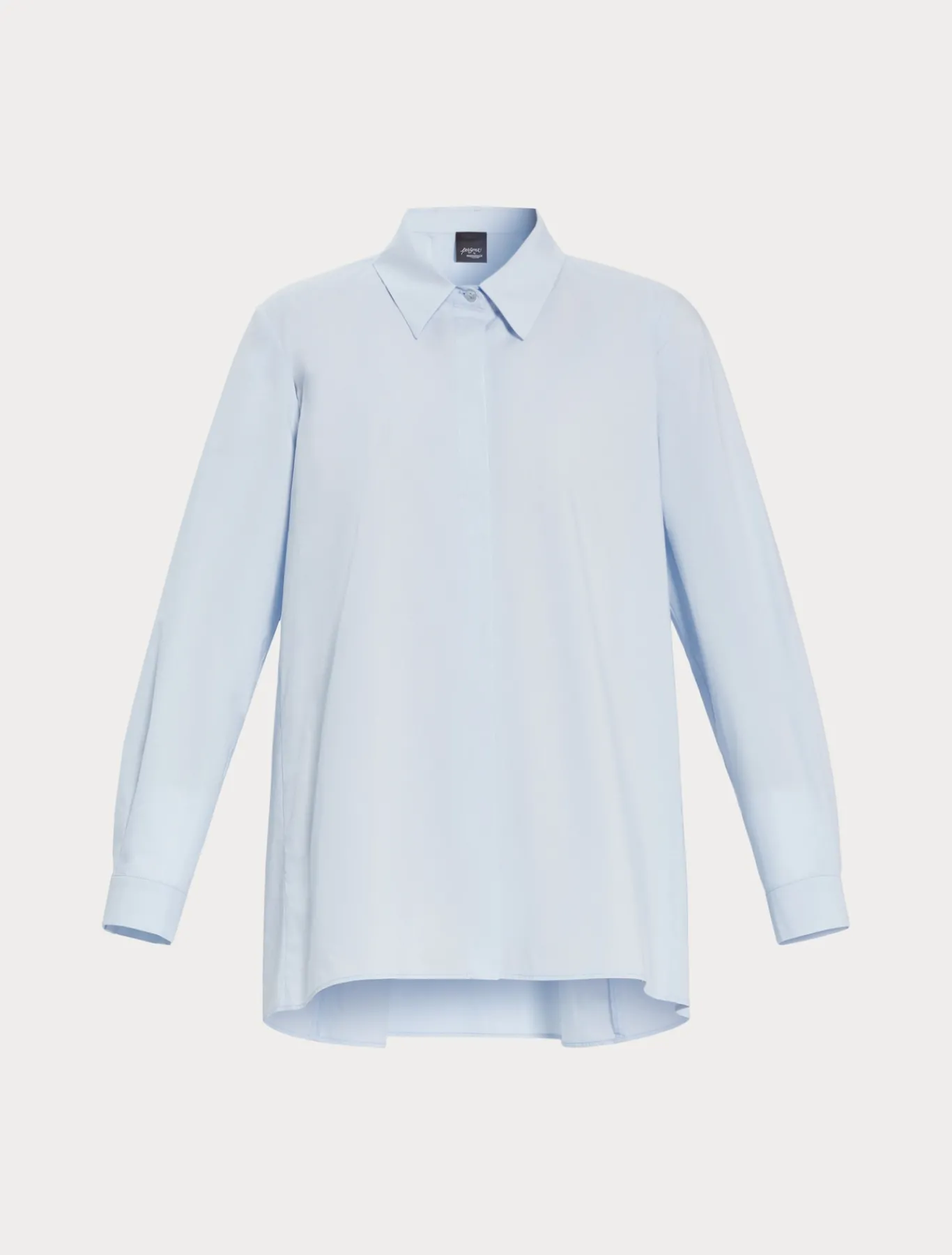 Marina Rinaldi Chemise en popeline de coton AZURE Discount