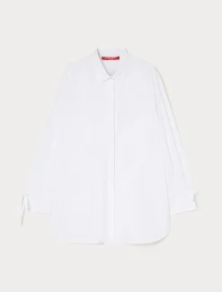 Marina Rinaldi Chemise en popeline de coton BLANCNEUTRE New
