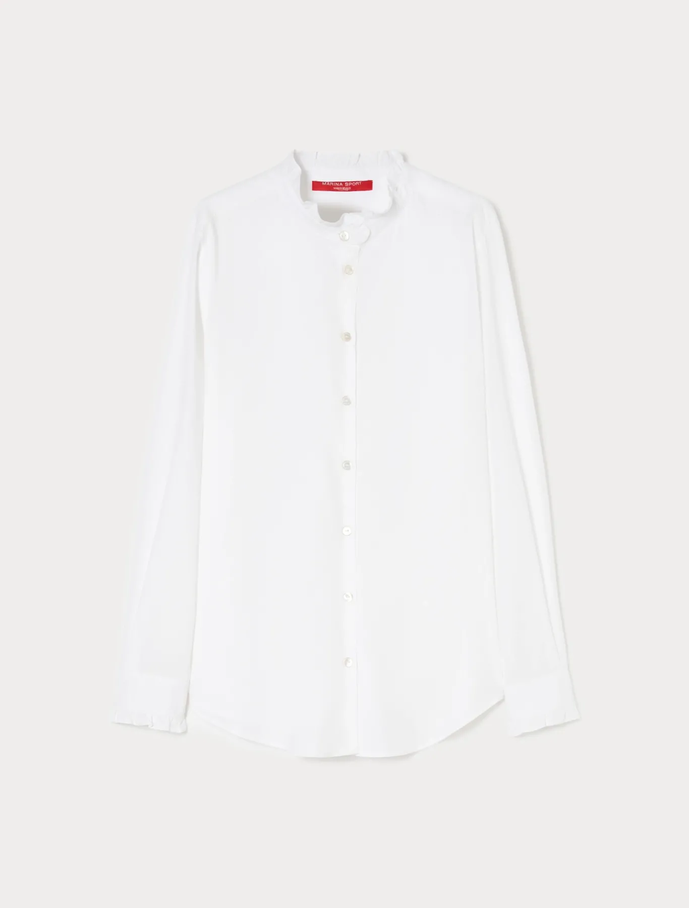 Marina Rinaldi Chemise en popeline de coton BLANCNEUTRE Outlet