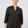 Marina Rinaldi Chemise en popeline stretch NOIR Sale