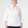 Marina Rinaldi Chemise en popeline stretch BLANCNEUTRE Outlet