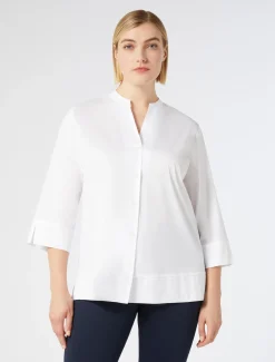 Marina Rinaldi Chemise en popeline stretch BLANCNEUTRE Outlet