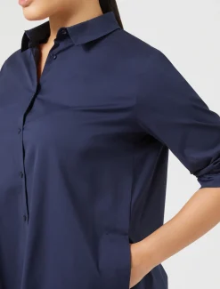 Marina Rinaldi Chemise en popeline stretch BLEUET Discount