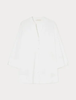 Marina Rinaldi Chemise en popeline stretch BLANCNEUTRE Sale