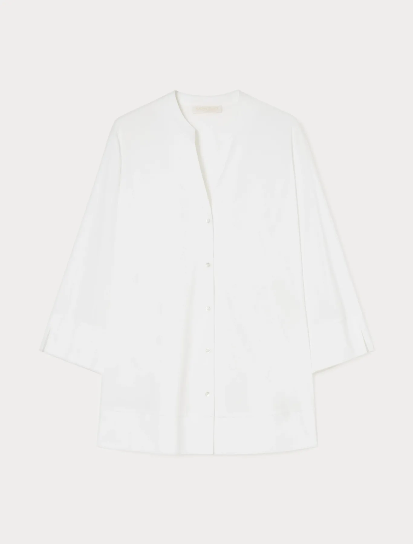 Marina Rinaldi Chemise en popeline stretch BLANCNEUTRE Sale