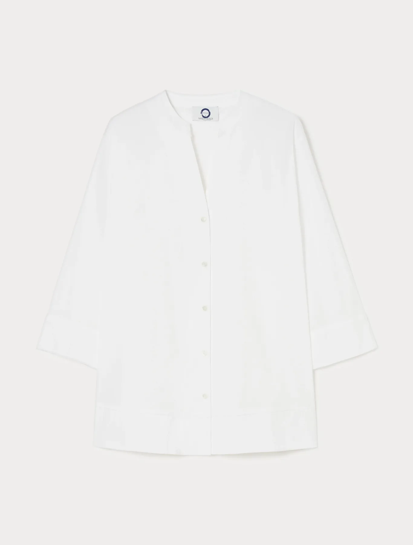 Marina Rinaldi Chemise en popeline stretch BLANCNEUTRE Outlet