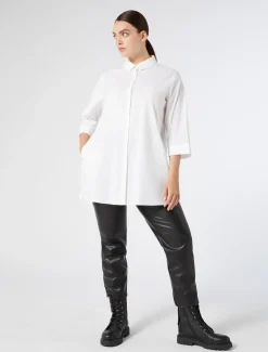 Marina Rinaldi Chemise en popeline stretch BLANCNEUTRE Hot