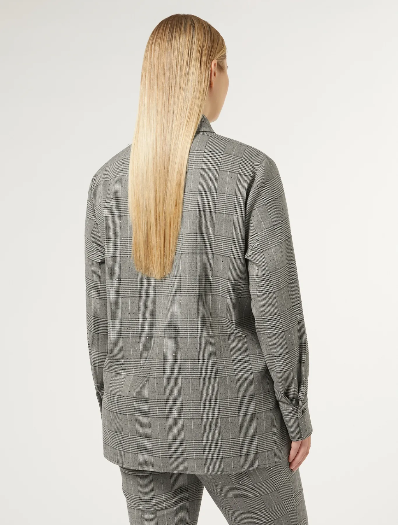 Marina Rinaldi Chemise en prince-de-Galles NOIR Hot