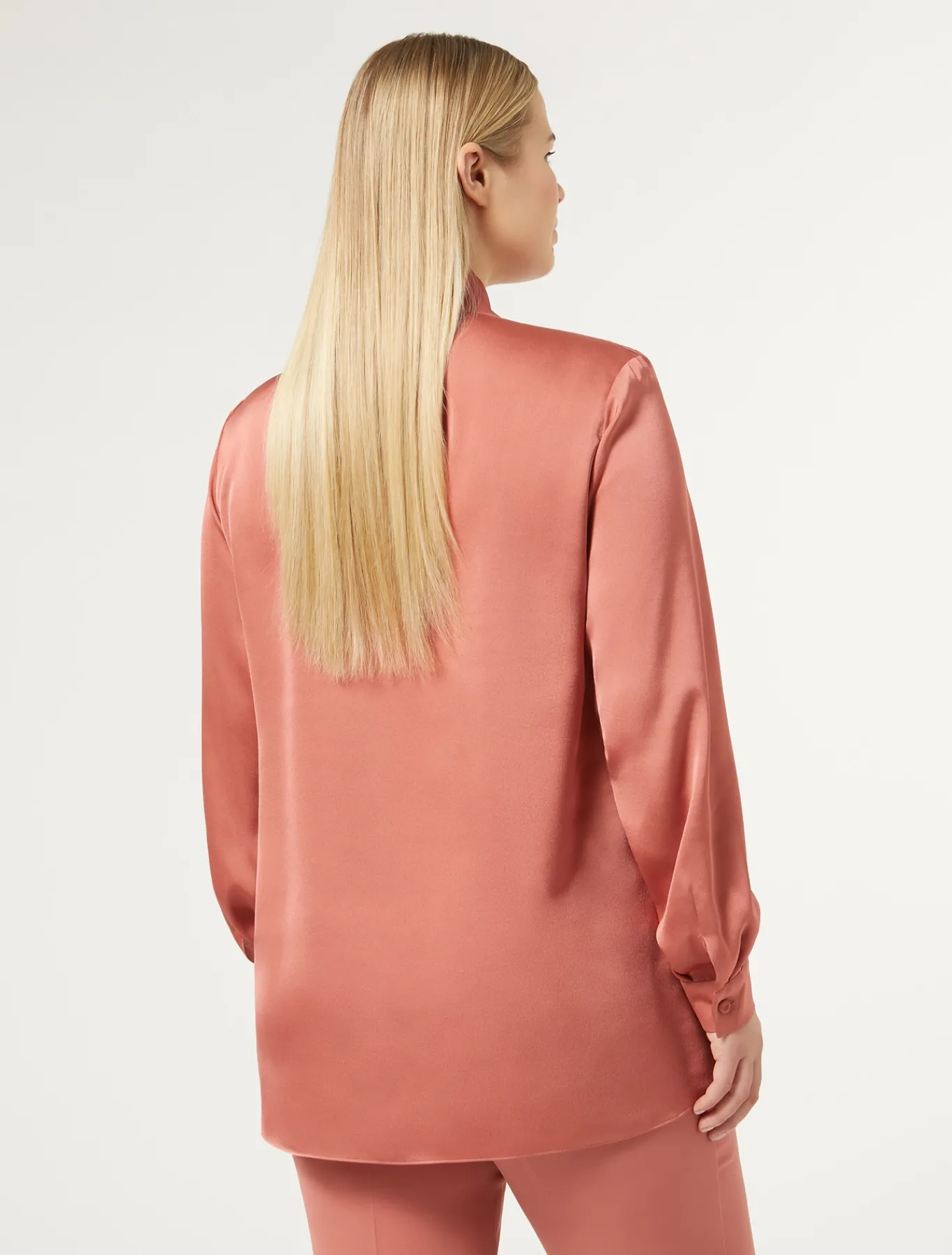 Marina Rinaldi Chemise en satin TERRECUITE Sale