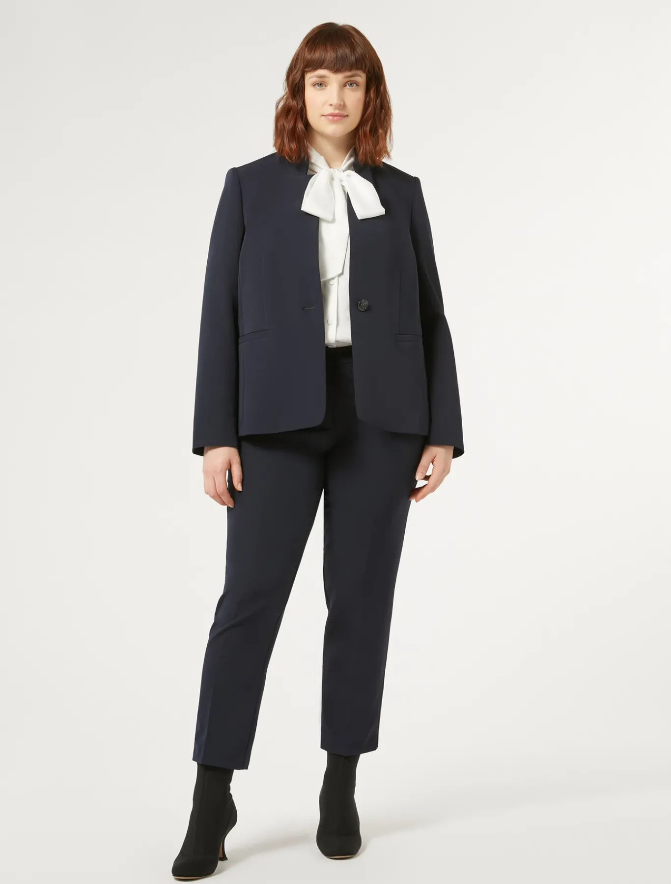 Marina Rinaldi Chemise en satin BLANC Outlet