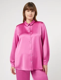Marina Rinaldi Chemise en satin fluide VIEUXROSE Fashion
