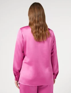 Marina Rinaldi Chemise en satin fluide VIEUXROSE Fashion