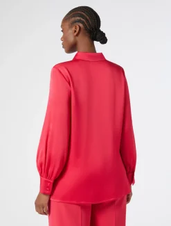 Marina Rinaldi Chemise en satin léger FUCHSIA Clearance