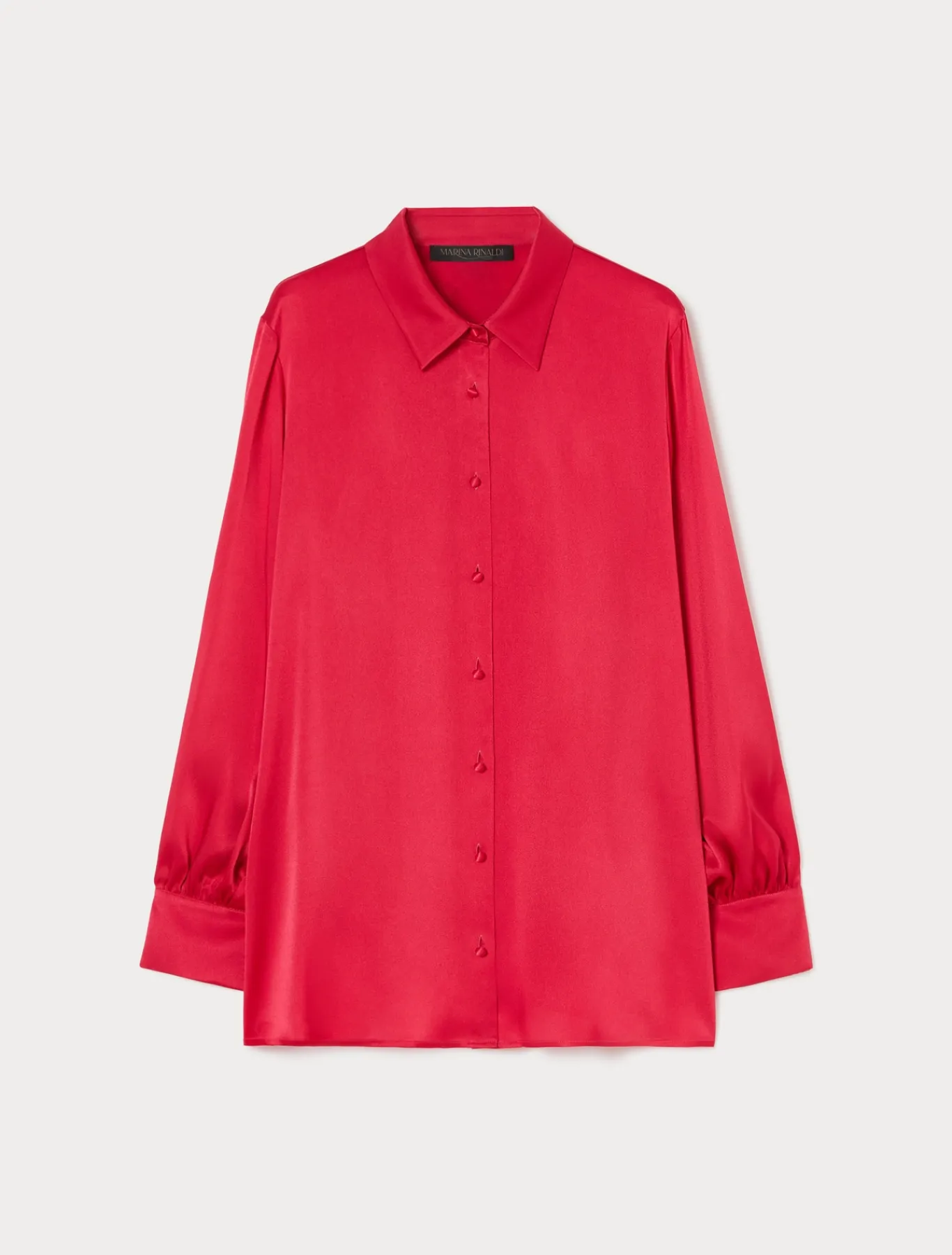 Marina Rinaldi Chemise en satin léger FUCHSIA Clearance